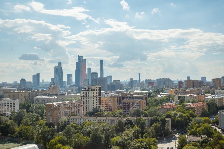 Люкс четырехкомнатный с видом на Москва-Сити