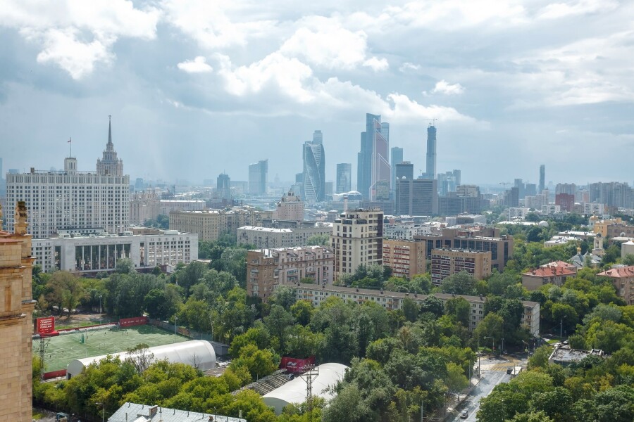 Улучшенные апартаменты с балконом и видом на Москва Сити