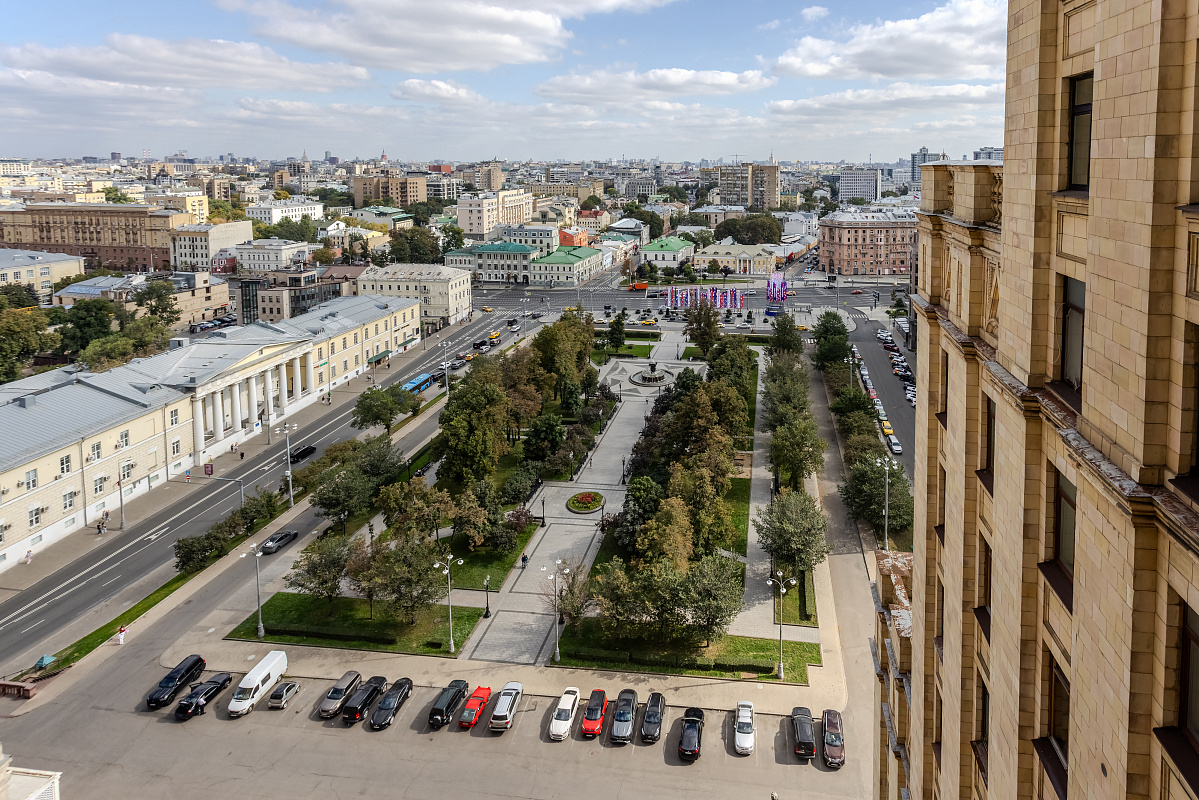 Улучшенные апартаменты с видом на Садовое кольцо